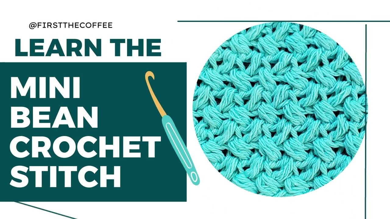 how-to-do-the-mini-bean-crochet-stitch-an-easy-crochet-stitch-tutorial