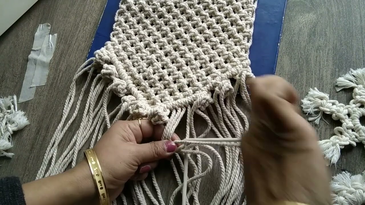 How to make Macrame Purse