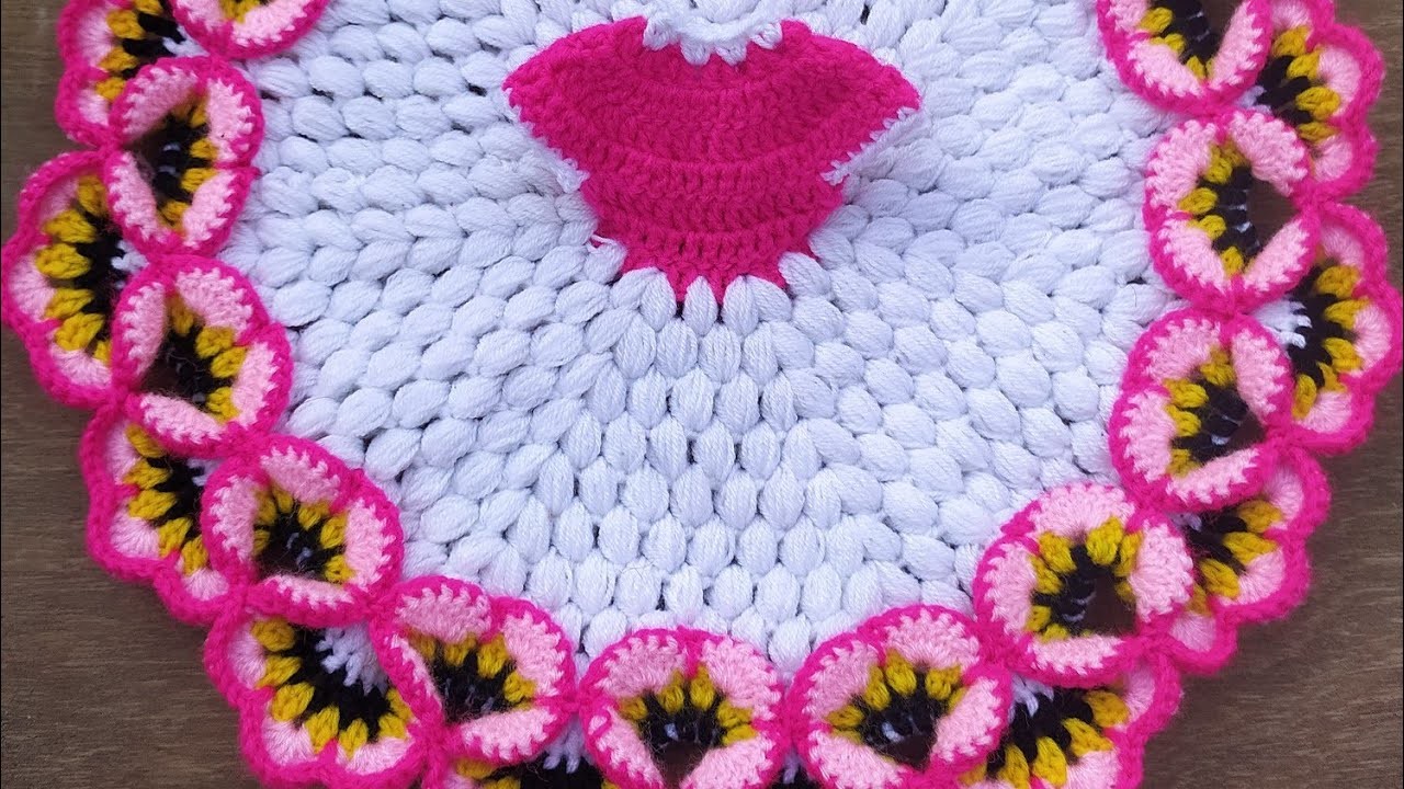 How to make #NewYearSpecial Crochet Flower Dress for Kanhaji. Bal Gopal. Laddugopal #anishafamily