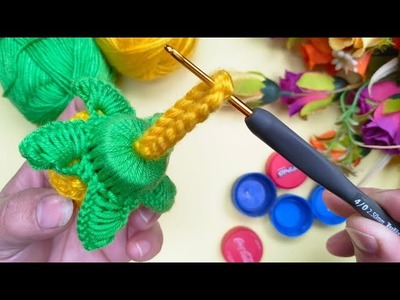 I did an INCREDIBLE Job with plastic bottle caps | You will love this super idea! | Crochet Korner