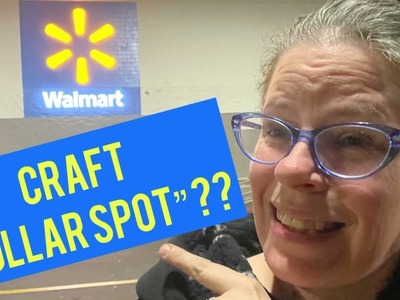 NEW Craft “Dollar Spot” @Walmart #craftshopping #craftkit #yarnlover #shopwithme #walmartfinds