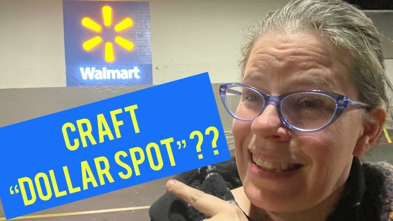 NEW Craft “Dollar Spot” @Walmart #craftshopping #craftkit #yarnlover #shopwithme #walmartfinds