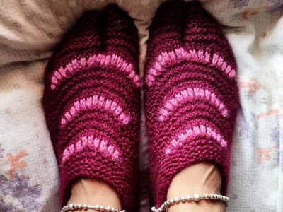 New socks design ladies socks design knitting woolen socks handmade