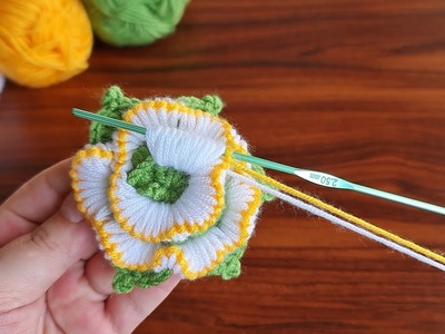 Oh my God! ???? Super Easy dazzling Crochet. Amazing!.  ???? Flower  Motif - Tığ İşi Şahane Motif Örgü. 