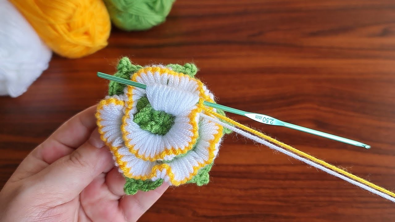 Oh my God! ???? Super Easy dazzling Crochet. Amazing!.  ???? Flower  Motif - Tığ İşi Şahane Motif Örgü. 