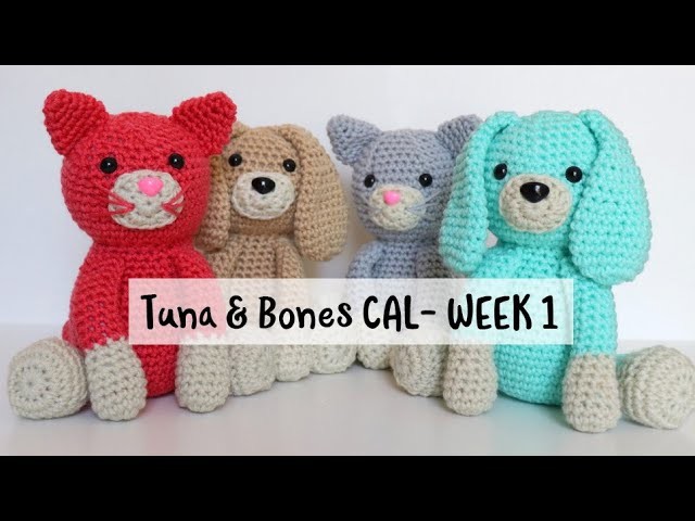 Tuna & Bones Crochet-Along Week 1