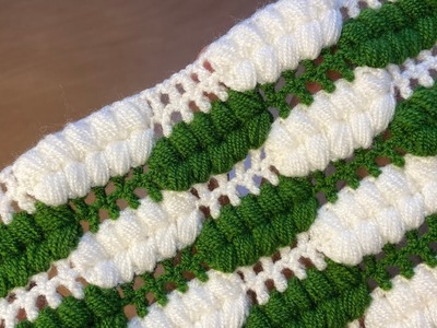 Wow????!!! crochet amazing easy knitting pattern fiber vest blanket beanie scarf tığişi örgü lif yelek