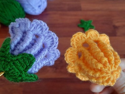 Wow !! Fantastic easy, very useful crochet keychain ,hair clip. sell and give as a gift.