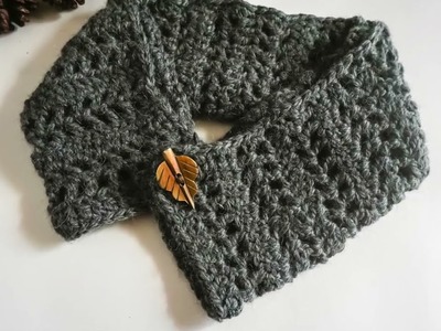 1 Hour Cowl Crochet Pattern