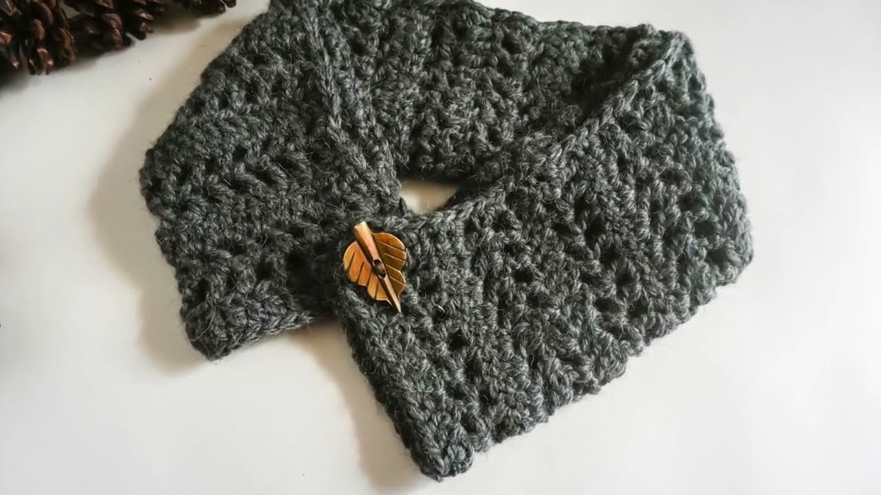 1 Hour Cowl Crochet Pattern