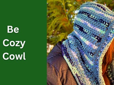 5. 1. Be Cozy Crochet Cowl- 12 Days of Cowls - Step by Step EASY CROCHET PATTERN