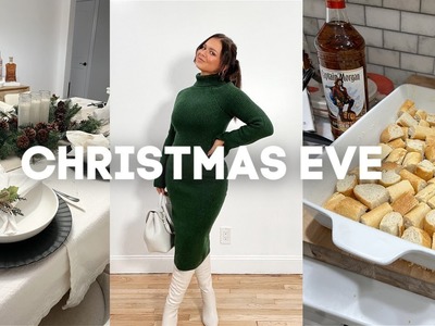 Christmas Eve Vlog! prepping the house to host, cooking & time with family