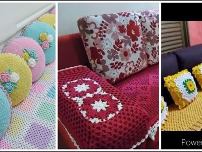 Crochet Sofa Cover.Granny Pattern Sofa Cover.Crotia K Sofa Cover.Beautiful Crochet Sofa Cover