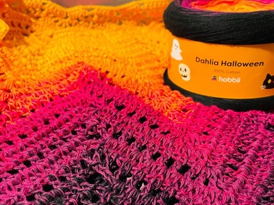 Dahlia Halloween Review 9 | #crochet #yarn #hobbii #review