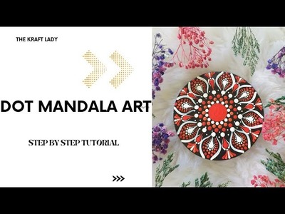 Dot Mandala Art.Home decor Ideas. Art & Craft ideas.DIY.Christmas & New Year Gift Ideas.Thankgiving.