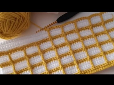 Easy to make crochet pattern for blanket,shawls.Crochet Designer
