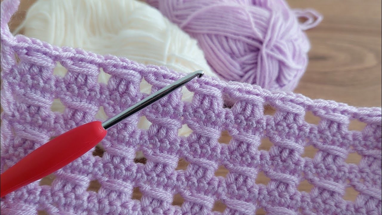 GORGEUS Beatiful crochet idea knitted Pattern tutorial ♻️Tığ İşi örgü modelleri