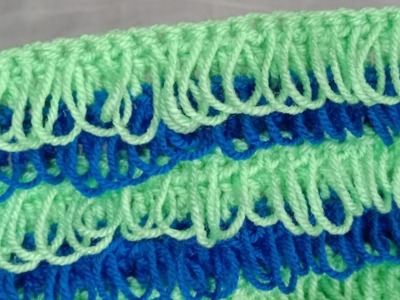 How to make finger Tassle loops crochet pattern.simple and easy design