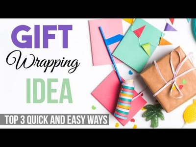 How To Wrap a Gift for New Year ???? DIY 3 Fantastic Ideas | Easy Gift Packing | Kiran's Creativity