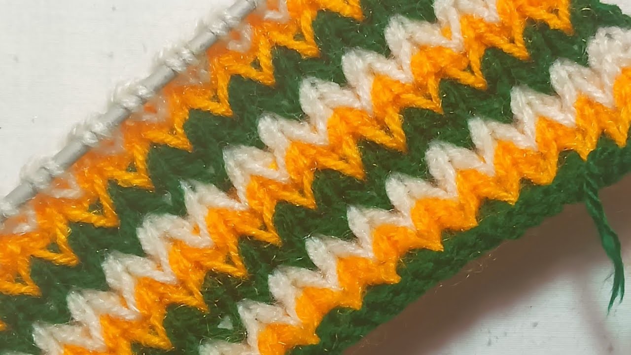 Multicolour knitting pattern for baby sweater cardigan jacket @momsknittingandstyle4102