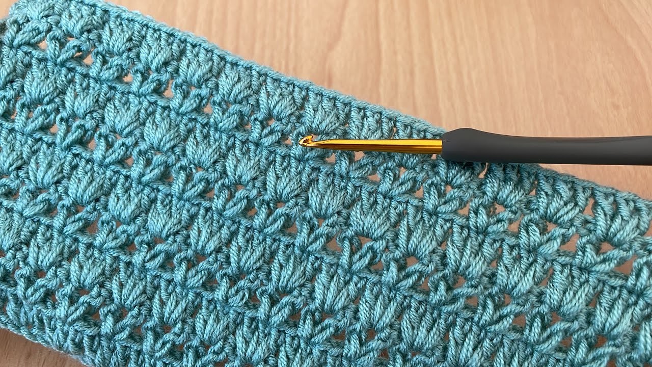 Single color blouse sample. easy crochet knitting pattern. crochet blanket