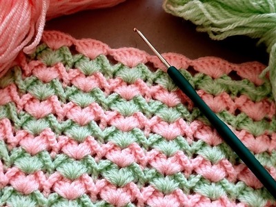 Super ????easy crochet blanket bedspread vest beanie knitting pattern