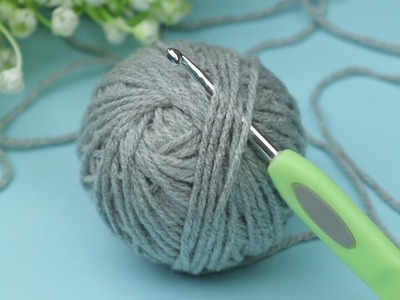 Very PRETTY Crochet Stitch! SUPER EASY & FAST Crochet Pattern for Beginners!