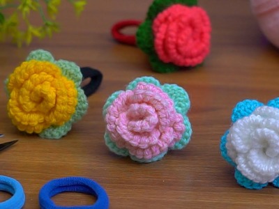 ✨Wonderful✨Hairband.Very easy crochet tunisian.new knitting pattern