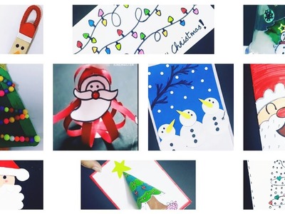 10 Easy Christmas Art and Craft ideas | 1 minute Christmas craft ideas | Diy Christmas Craft