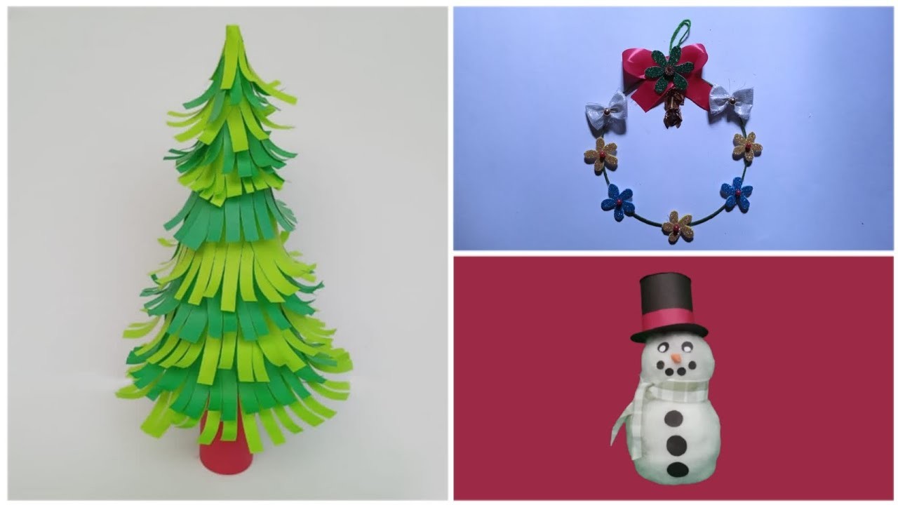 3 Amazing Christmas craft ideas | Christmas deciration ideas 2022