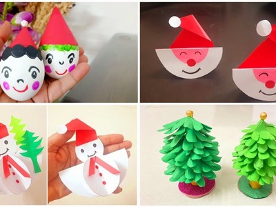 4 Easy and Simple Christmas Decorations Ideas | Christmas Decorations Ideas | Christmas Craft Ideas