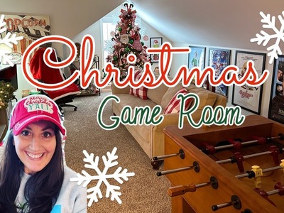After Christmas Game Room Tour ❤️ Game Room Reveal