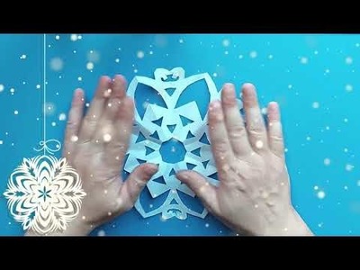 Beautiful paper snowflake MAKE IT christmas craft ideas easy craft paper snowflakes✅❄