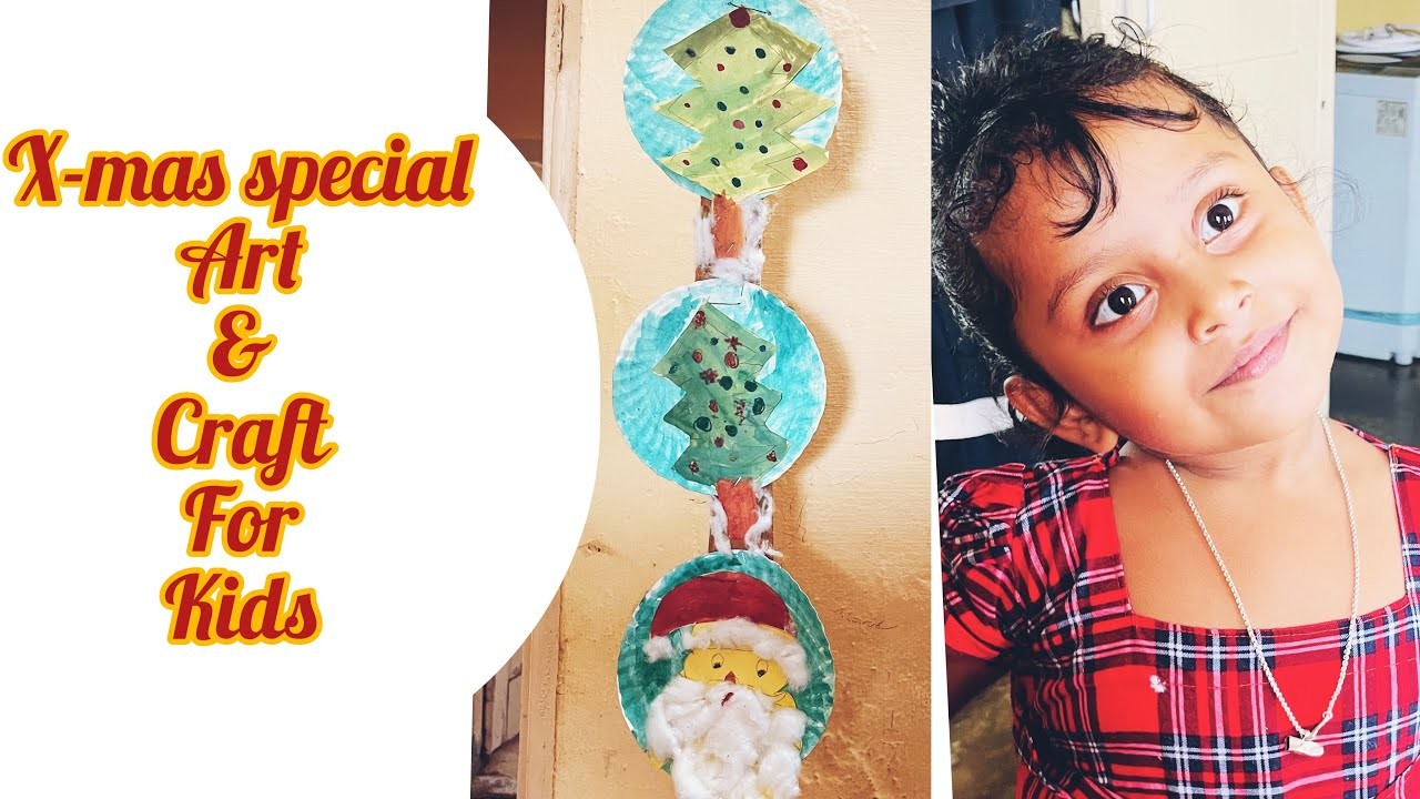 Christmas craft for kids. DIY Christmas decoration idea #Christmas #christmascrafts