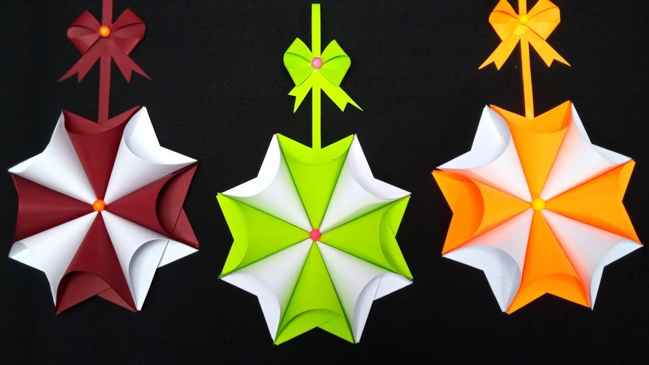 Christmas Craft Ideas | Christmas Decoration Ideas | Paper Craft | Christmas Crafts With Paper.