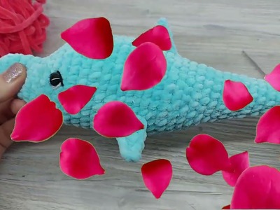 Crochet Plushie Dolphin Amigurumi  ||Amigurumi Yunus Balığı || Delfin llavero Amigurumi Tutorial ????