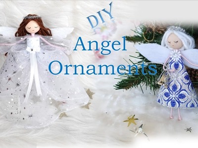 DIY Christmas Angel Ornaments - Huong Harmon