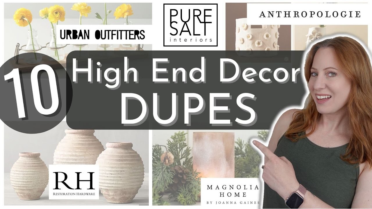 DIY Decor Dupes Mega Video. High End Dupes Compilation Video