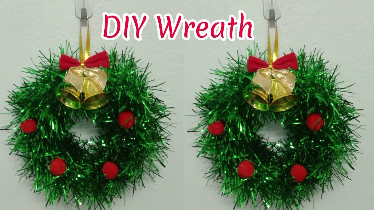 Easy DIY Wreath.Christmas Craft ideas #diy #christmascraft edition15 @BH