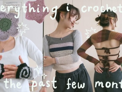 Everything i crocheted recently ????