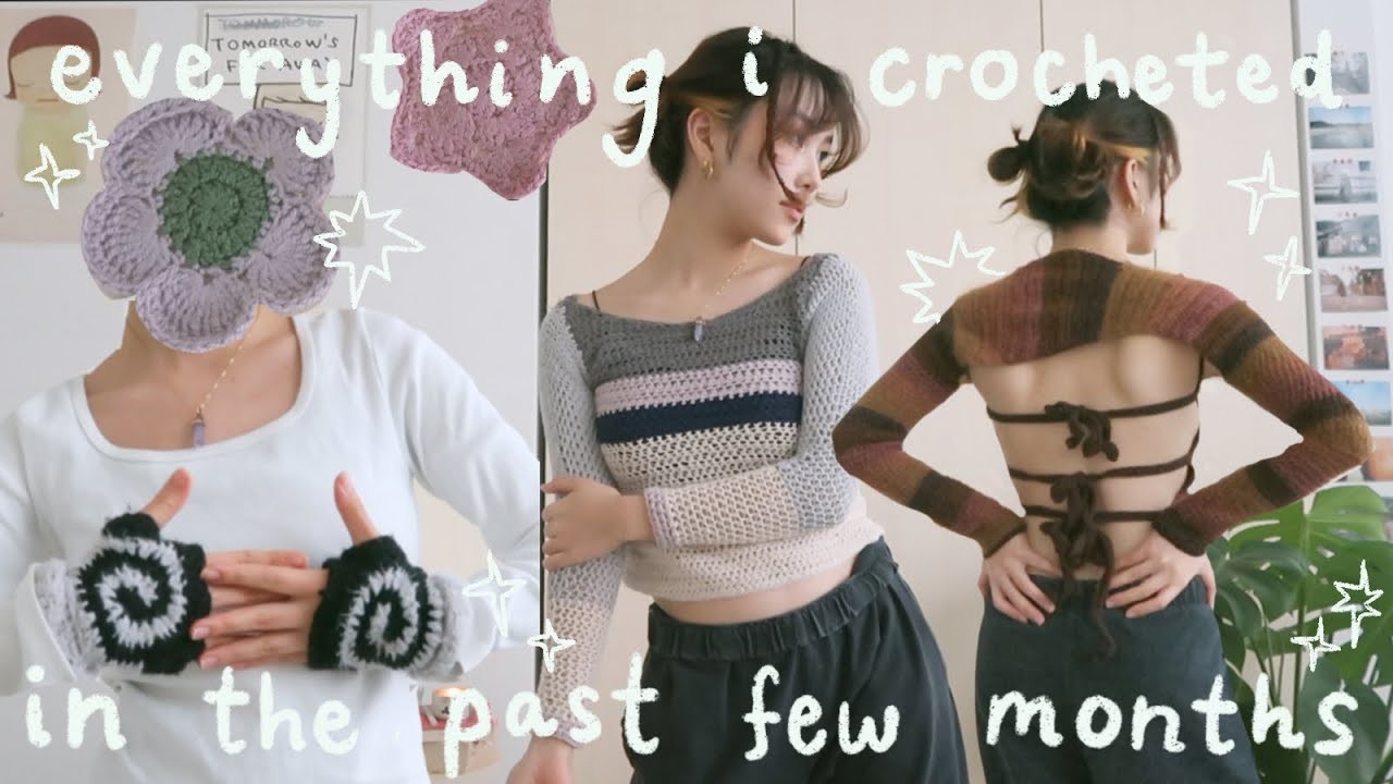 Everything i crocheted recently ????