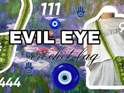 Evil eye CROCHET bag | super simple, beginner friendly, granny square