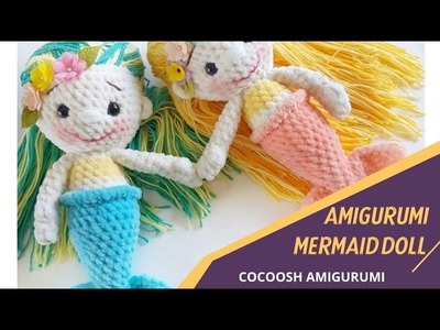 Free amigurumi Mermaid doll pattern