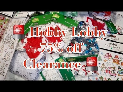 ????Hobby Lobby 75% off Clearance ????