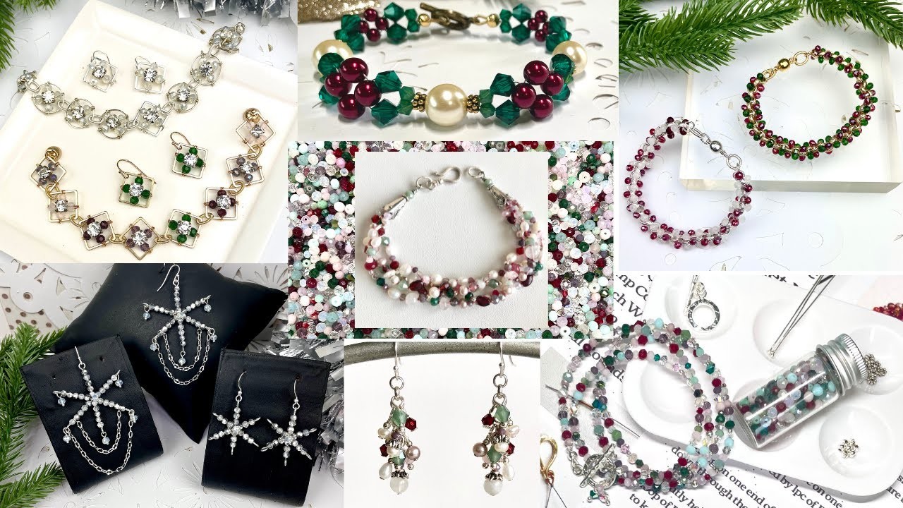 Holiday Jewelry Making Kits 2022! Make These Festive Jewelry Designs Yourself!