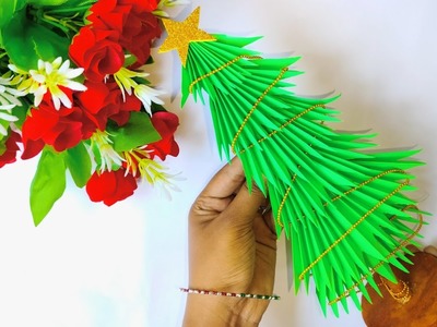 How To Make a 3D Christmas Tree. Paper Christmas Tree.Christmas Craft Ideas#diy#christmastree#viral