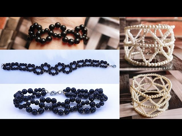 How to make bracelet at home| bracelet making ideas| handmade jewellery