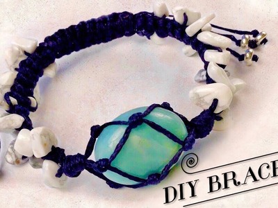 Jewelry Making | Adjustable Bracelet Tutorial | DIY Shamballa Bracelet | Macrame Bracelet Tutorial