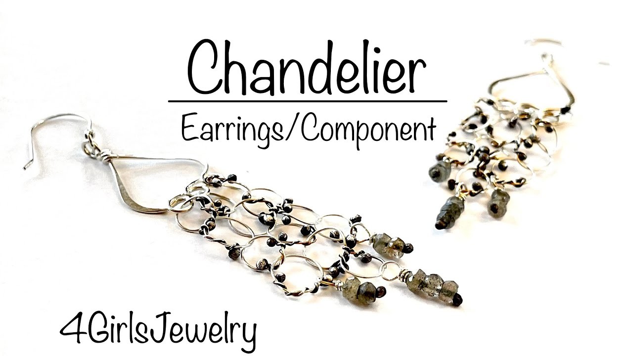 Jewelry Tutorial: Chandelier Earrings.Component