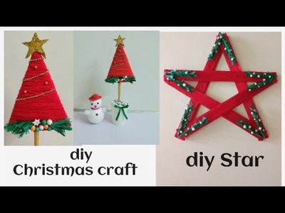 Last Minute Christmas Craft ideas under 5 minutes From Waste Material